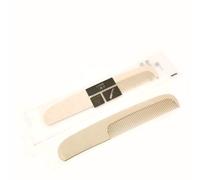 Generic Peine ecológico de paja de 3 estilos para el cuidado del cabello, salón de belleza, viajes, camping (estilo B, 50), color beige