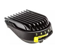 Generic Peine giratorio ajustable para barba de 3 a 7 mm, compatible con afeitadora Philips MultiGroom, color negro