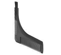 Generic Peine para Dar Forma a la Barba, Modelador de Barba Flexible para la para Recortar la Línea del Cabello para el Vello Facial (BLACK)