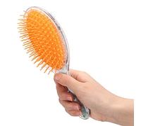 Generic Peine para el Cabello Preciso, Diseño Ergonómico Antiestático para el Cuidado Diario del Cabello, Adecuado para Todas las Edades, Plástico #01 (Peine de purpurina de nube arcoíris)