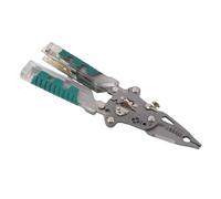 Generic Pelacables 20 en 1, Herramienta de Alicates Eléctricos Multifuncionales Duraderas para Pelar, Engarzar, Sujetar, 8,8 Pulgadas para Tareas de Mantenimiento