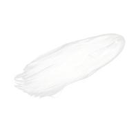 Generic Pelera Blanca, Peluca Blanca Larga Cosplay Wig Seda a Alta Temperatura con Banda para la Cabeza de Fibra Sintética para Cosplay, Actuaciones en el Escenario