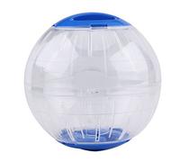 Generic Pelota de Ejercicio para Hámster, Juguete Pequeño Transparente y Duradero para Mascotas para Actividades Saludables, 12cm, Plástico, 1 Pieza (Blue)