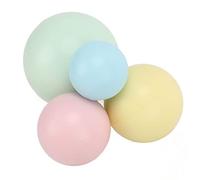 Generic Pelotas de Ejercicio de Mano, 4 Piezas, Entrenadores Musculares para Fortalecer el Agarre Apretado para Terapia y Alivio del Estrés, Mejorar la Destreza, Verde, Amarillo, Azul y Rosa