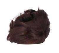 Generic Peluca para Hombre, Pelo Sintético Resistente Al Calor, Elegante, Suave Al Tacto, para Cosplay, Halloween, Navidad (Marron oscuro)