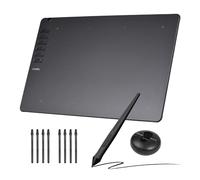 Generic Pen Tablet 16384 Niveles de Presión Tableta de Dibujo Gráfico con Lápiz óptico sin Batería con 10 Teclas de Acceso Directo para Artistas OTG 9,8 "x 6,1" (3)