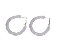 Generic Pendientes de tuerca para mujer, 1 libra, artículos de plata de ley para la escuela, aretes transparentes de espalda plana, aretes de aro pequeños para mujer, regalos de cumpleaños 16, 17, 18,