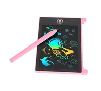 Generic Pequeña Tableta de Escritura LCD, Almohadilla de Dibujo Electrónica Borrable, Reutilizable, Resistente Al Agua y Sensible a la Presión, para Tomar Notas Durante 3-6 Años (PINK)