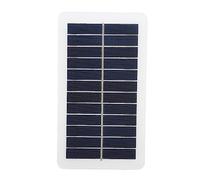 Generic Pequeños Paneles Solares 5V 2W Energía Solar Duradera que Ahorra Espacio para Iluminación del Hogar Bomba de Agua Solar Carga de Teléfono Móvil Cemento Plástico de Silicona
