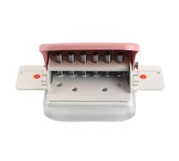 Generic Perforadora 99H9, Perforadora Manual Rosa de, para Niños de Papel A4 B5 A5 que Trabajan 26 Orificios 30 Orificios 20