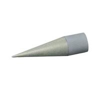 Generic Perforadora de Agujeros Redondos de Esmeril para Manualidades, Pulidora, Afiladora de Bordes Manual con Patrón de Diamante, Rayas Verticales
