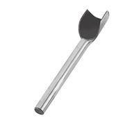 Generic Perforadora de Cuero Semicircular, Herramienta Cortadora Duradera para Coser Carteras, Cinturones, Bolsos, Acero A3, 10cm (20MM)