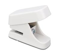 Generic Perforadora de Setas Perforadora de Papel Limpia y Precisa para álbumes de Recortes, Diario, Cortador de Encuadernación de Anillos Tipo T de Plástico Portátil para Viajeros