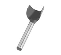 Generic Perforadora Semicircular para Artesanía de Cuero, Cortador de Acero Duradero para Carteras, Bolsos, 10mm, 20mm, 25mm y 30mm (30mm)