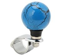 Generic Perilla del Volante, Perilla Giratoria del Volante de la de la del de la 3cm Diámetro de Fijación del Anillo de Alimentación Giratring Bola Trueno Estilo para Autos Camiones Tractores Botes