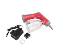 Generic Perming Foaming Machine Aparato Espumador Eléctrico Generador de Burbujas para Permanente Vaporizador de Cabello Herramienta Profesional Adecuado para, Rojo 300ml