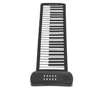 Generic Piano Enrollable 49 Teclas Portátil para Niños Fácil De Usar Teclado con Batería USB Piano para Principiantes, con Sonido Envolvente 4D para Viajes, Al Aire Libre (PM49)