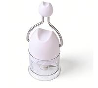 Generic Picadora Manual Versátil de Alimentos, Diseño de Manivela Segura para Cocina, Preparación de Ajo y Cebolla, Materiales Seguros para Alimentos (1)