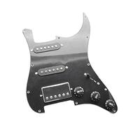 Generic Pickguard Cargado Equipado con Recogida en Guitarra Eléctrica Estructura Sólida de Materiales Fiables Fácil de Montar Utilizado en Clases de Música