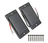 Generic Pickups de Humbucker, Pastillas de Guitarra Pastillas de Guitarra Eléctrica con Tornillos Ajustables y Manantiales de Sellada Humbucker Puente de Bobina para una Amplia Gama de