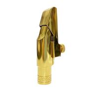 Generic Pico de Saxofón Alto, Pico de Metal, Compacto, con y Capuchón, Regalos para Principiantes, Amantes del Saxofón, Familia, Niños, 8c