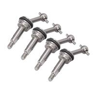 Generic Piezas de Mejora del Eje de Junta RC 4 Piezas de Metal de Alta Resistencia para K969 K979 K989 K999 P929 P939 1/28 RC Car Plata