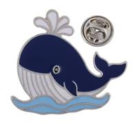Generic Pin de Ballena Kawaii de Aleación de Zinc, Accesorio Decorativo para Ropa y Mochilas, Adorno de Animal Marino Lindo para Mujer, Pin de Animales del Océano, Accesorios de Verano
