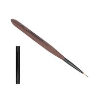 Generic Pincel para Decoración de Uñas, Herramienta Portátil de Bricolaje para Uñas de Pelo de Fibra de Nailon para Salón en Casa, Dibujo y Pintura de, de Nogal, Adecuado para Entusiastas del Arte