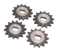 Generic Piñón de Cadena 14T de Acero Duradero para Reemplazo de Motor de Scooter Eléctrico MY1020, 4 Piezas, 12x17 Mm
