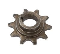Generic Piñón Delantero de Aleación de Hierro Premium 10T para Bicicleta Motorizada de 48, 80, 2 Tiempos, Engranaje de Repuesto Duradero para Accesorios de Bicicleta Motorizada