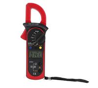 Generic Pinza Amperimétrica Digital Automática ST201, Multímetro Multifunción Confiable para Medición de Corriente y Voltaje CA/CC, Perfecto para Profesionales y Aficionados (rojo)