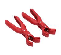 Generic Pinza para Cuenco Antiescaldaduras, Juego de 2 uds., Pinzas de Agarre para Placa Caliente para Cocinar de Forma Segura, Herramienta de Cocina Eficiente de Plástico (rojo)