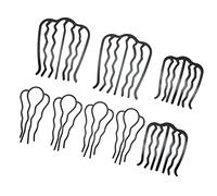 Generic Pinza para Horquilla para el Pelo, Peines Laterales de Metal en Forma de U Elegantes Vintage para Peinar, 8 Uds. Accesorios de Horquilla para Todas las Ocasiones