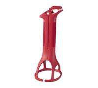 Generic Pinza para Platos Clip para Sartenes Portabandejas Antideslizante Tenazas Ergonómicas para Cocina Diseño de Apertura Ajustable Adecuada para Servir Al, Rojo, tal como se describe