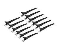 Generic Pinza para Seccionar el Cabello Precisa Herramienta de Peinado Antideslizante Duradera para Salón Pinzas de Peluquería Paquete de 12 Horquillas para Secciones Finas y Rayitas para Peluquería