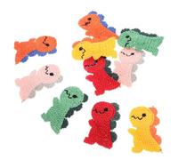 Generic Pinzas Cabello Broche Forma de Dinosaurio 10 Piezas Horquillas Tejidas Multicolor para Niñas y Adolescentes Accesorio Divertido para Peinados Diarios