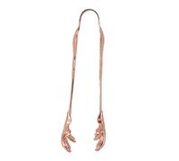 Generic Pinzas para Hielo Estilo Garra, Diseño de Garra de águila de Acero Inoxidable de Primera Calidad para Uso Doméstico y en Bares, 1 Pieza (Cobre Chapado)
