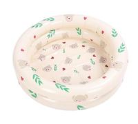 Generic Piscina Pequeña para Bebés, Piscina Inflable para Niños Pequeños Anti -Garden (oso beige)