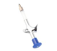 Generic Pistola Engrasadora para Bicicletas con Tubo Interior de Cobre, Acabado Cromado, Evita el Desperdicio de Grasa, Extiende el Ciclo de Vida de las Piezas de la Bicicleta