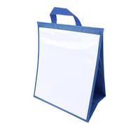 Generic Pizarra Blanca Magnética Portátil de Doble Cara, Tablero de Aprendizaje de Escritorio Plegable para Niños, Marco de PVC para Preescolar y Educación en Casa
