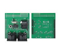 Generic Placa Adaptadora de Interfaz MIDI Escudo Duradero para Comunicación de Protocolo MIDI en Sistemas de Microcontroladores Verde 57,4 X 53,1 Mm