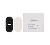 Generic Placa de Anclaje de Seguridad para Computadora Portátil, Almohadilla Adhesiva Pom con Orificio para Llave Negra para Bloqueo de Tableta, Adecuada para Computadoras Portátiles y Monitores,