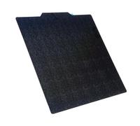 Generic Placa de Construcción Flexible de Impresora 3D, Placa de Construcción de Textura de Diamantes de Peo de Patrón de Estelar de Liso, Hoja Flexible de Acero de Resorte para Ender 6, 290x290 Mm