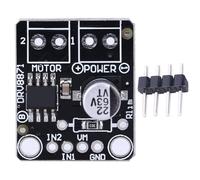 Generic Placa de Controlador de Motor de CC de Puente H, Módulo de Accionamiento con Control PWM, Protección contra Sobrecorriente, Corriente Máxima de 3,6 A, para Impresoras