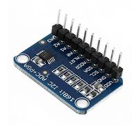 Generic Placa de Desarrollo ADC I2C de Alta Precisión de 16 Bits, Amplificador de Ganancia Programable para Señales Pequeñas, para Microcontroladores, 1 Pieza