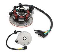 Generic Placa de Estator Magnético, Conjunto de Estator Extractor de Volante Magnético Compatible con LIFAN YX Kick Start Engine PIT PRO Trail Dirt Bike