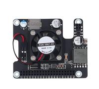 Generic Placa de Expansión PoE de Repuesto, Placa Base Estable de Alimentación a Través de Ethernet para Entusiastas de Las Redes, 1 Juego de Tornillos