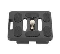 Generic Placa de Liberación Rápida Rótula de Trípode Universal Duradera para Serie Sirui TY50X G Serie KX, Aleación de Aluminio, como Se Muestra en la Imagen