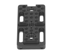 Generic Placa de Queso para Cámara, Placa de Expansión Multiusos de Aluminio de Aviación Ligera para DSLR, Cámaras sin Espejo, 3,94x1,97x0,39 Pulgadas