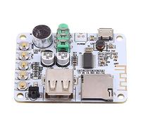 Generic Placa Receptora Bluetooth Amplificador de Entrada Múltiple para USB TF FM Reproducción de MP3 con Salida de Preamplificador Decodificador Portátil para Auriculares y Sistemas Estéreo WMA WAV